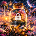 ✨ Magical World in a Bottle – Unique Digital Artwork